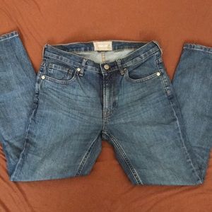 Everlane Mid Rise Skinny Jeans